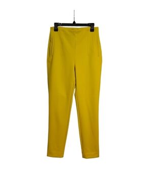 RACHEL ZOE Hi-Rise Slim Tapered Pants in Mustard Yellow Size 6